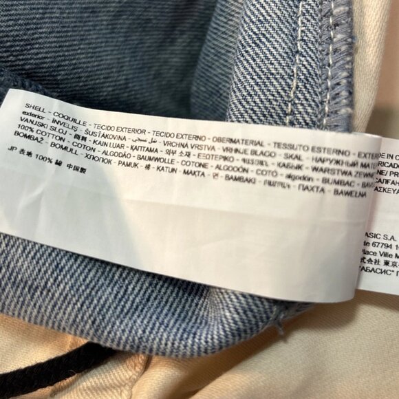 Desigual Disney Mickey Mouse Jean Jacket XS Patchwork Paint Splatter Streetwear - Picture 16 of 16